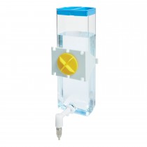 Midwest Critterville Water Bottle Small Clear, Blue 2.64" x 1.85" x 4.49"