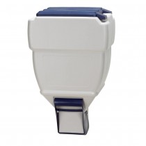 Bergan Wall Mounted Dispenser Gray/Navy Blue - BER-11732