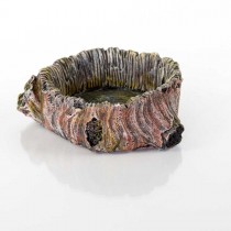 BioBubble Decorative Stump Bowl Large 3.75" x 3.75" x 1.35" - BIO-60230400