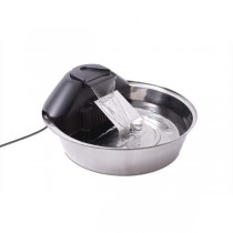 PetSafe Drinkwell Zen Steel Fountain  Steel 13.39" x 13.39" x 6.3"