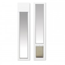 PetSafe Sliding Glass Pet Door Large White 13.5" x 0.75" x 81"