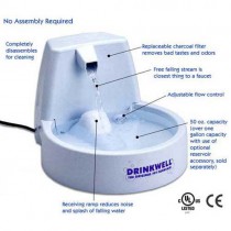 PetSafe Drinkwell Pet Fountain 50 oz White