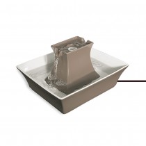 PetSafe Drinkwell Pagoda Stoneware Fountain Taupe