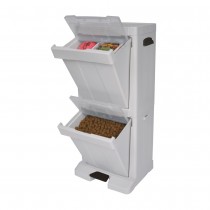 Richell Pet Stuff Tower Gray 16.7" x 12.8" x 33.8" - R41008