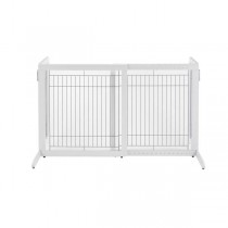 Richell Freestanding Pet Gate HS White 28.3" - 47.2" x 23.6" x 27.6" - R94158