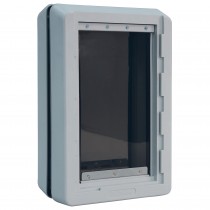Ideal Pet Products Ruff-Weather Pet Door Medium Gray 5.56" x 11.37" x 17.50"