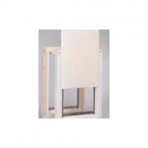 Ideal Pet Products Ruff-Weather Pet Door Extra Large Gray 5.75" x 19.94" x 21.62"